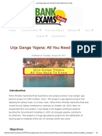 Urja Ganga Yojana - All You Need To Know - Bank Exams Today