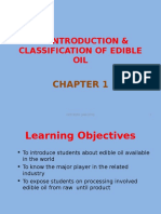 1.1 Int. Class. of Edible Oil