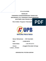 Makalah Pengantar Teknologi Informasi