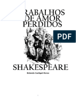 Shakespeare Trabalhos de Amor Perdidos