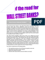 Is It The End of The Road For Wall Street Banks?-VRK100-28062010