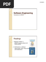 Software Engineering Software Engineering: Readings Readings