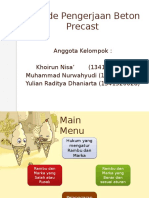 Beton Pracetak Precast Prestressed