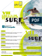 VII Cursos iniciación al surf 2010(precios)