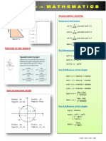 Trigonometry Formulas