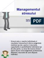 Managementul Stresului