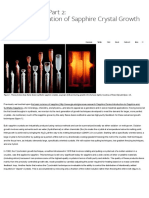 GIA, Sapphire Series Part 2 - The Next Generation of Sapphire Crystal Growth Techniques - Research & News