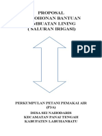 PROPOSAL Pembuatan Lining