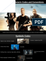 Action Genre Generic Codes and Conventions
