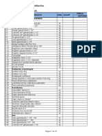 Modelo Planilha Levantamento Instalações