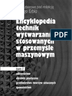 Encyklopedia Technik Wytwarzania Tom I