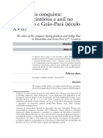 As Cores Da Conquista - Produtos Tintórios e Anil No Maranhão e Grão-Pará (Século XVII)