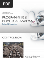 Programming & Numerical Analysis: Kai-Feng Chen