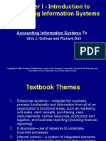 Chapter I - Introduction To Accounting Information Systems