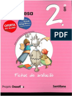 Fichas Avaliação Portugues Desafios 2º Ano