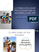 La Familia-Un Lugar Privilegiado Para El Desarrollo Del Ser