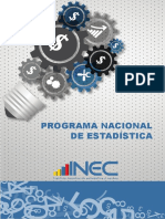 Programa Nacional de Estadistica L