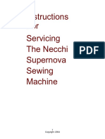 -Necchi Supernova Service Manual