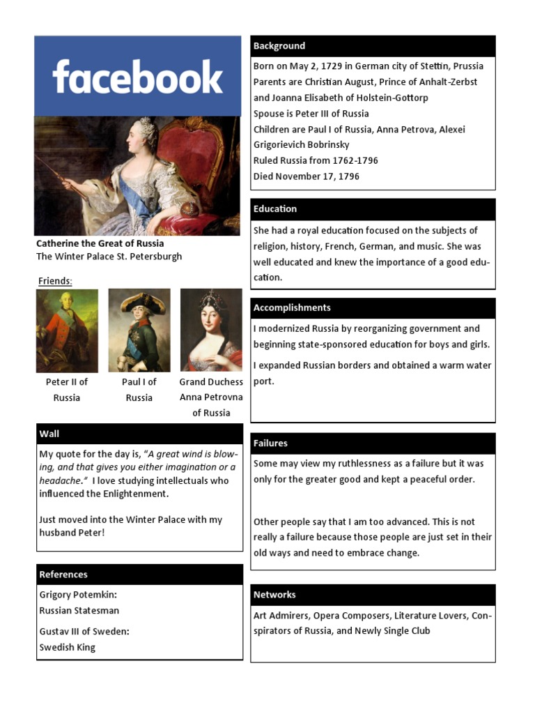 Catherine the Great: Reforms and Legacy | PDF