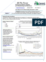 Michigan Influenza cases 