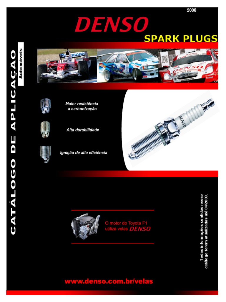 Catálogo de aplicação DENSO SPARK PLUGS.pdf Fabricantes de Veículos