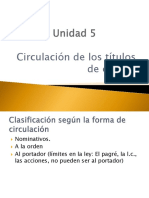 Unidad 5 - Títulos y Operaciones de Crédito U.N.A.M.