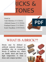 Everything about Bricks and Stones