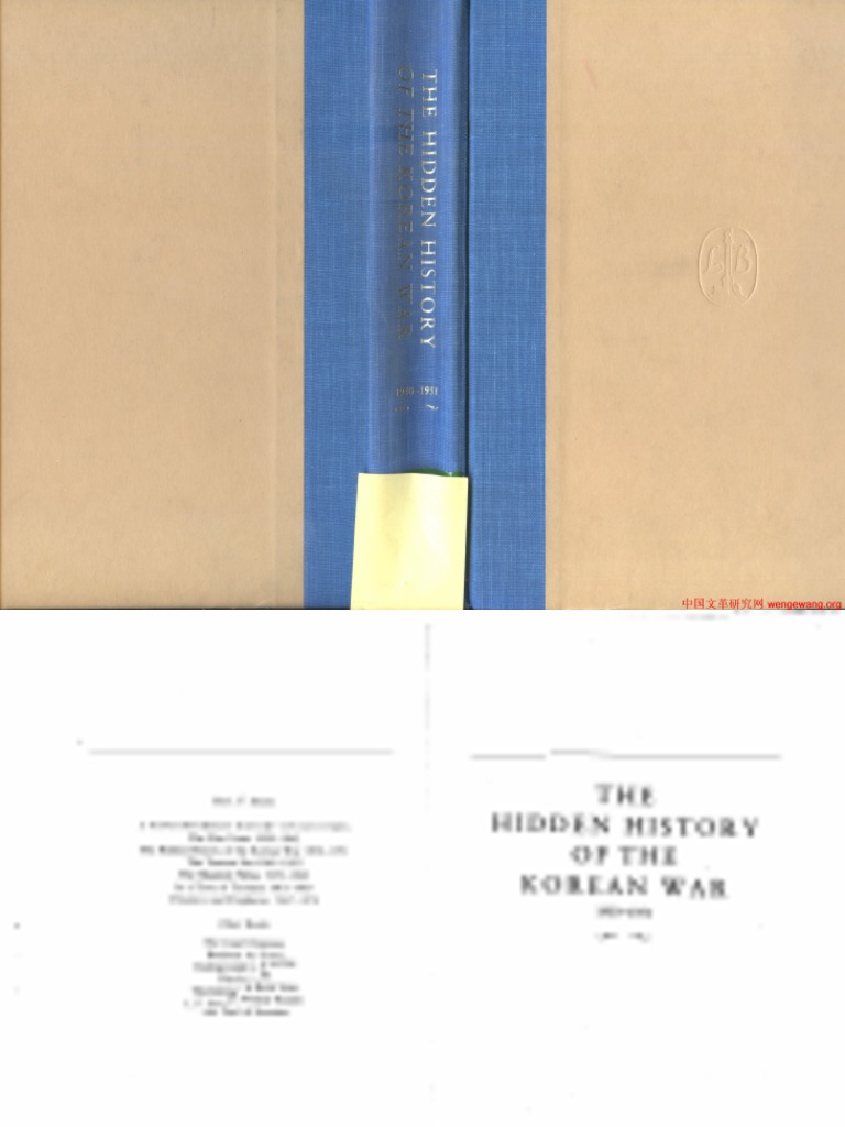 The Hidden History of The Korean War, 19501951 I. F. Stone PDF
