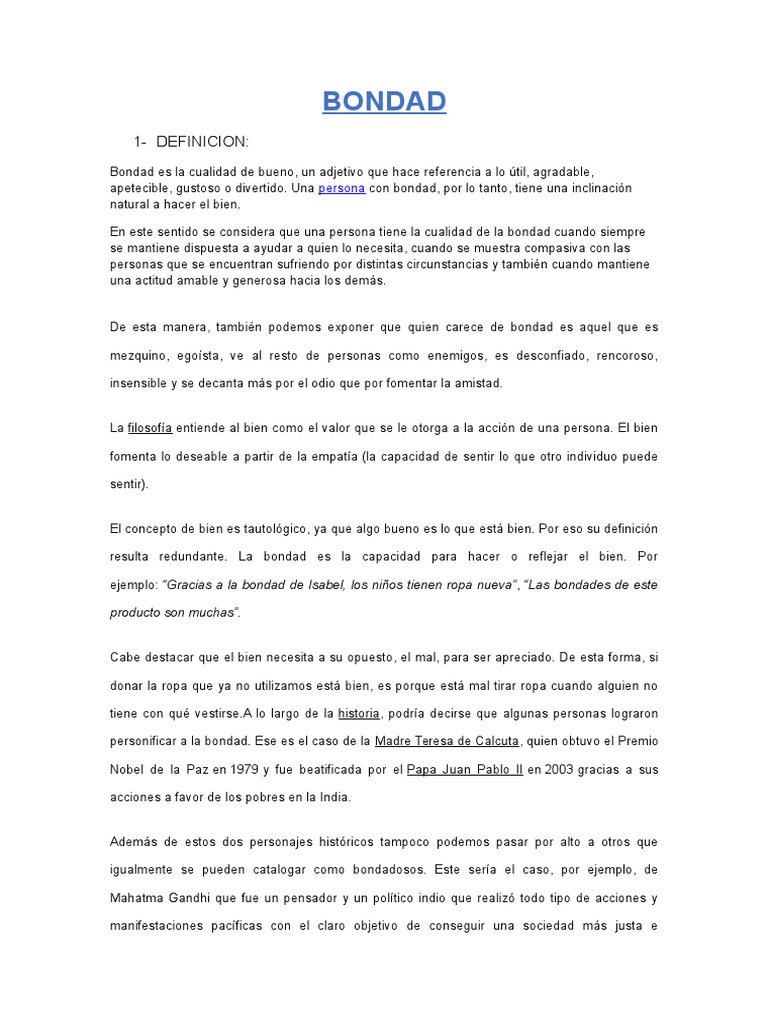 BONDAD | PDF | Moralidad | Nación, image size:768x1024