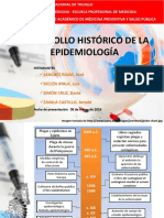 Desarrollo Histórico de La Epidemiología