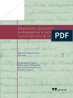 BENAVIDES MARTIN Comp. (2004) Educacion, Procesos Pedagógicos