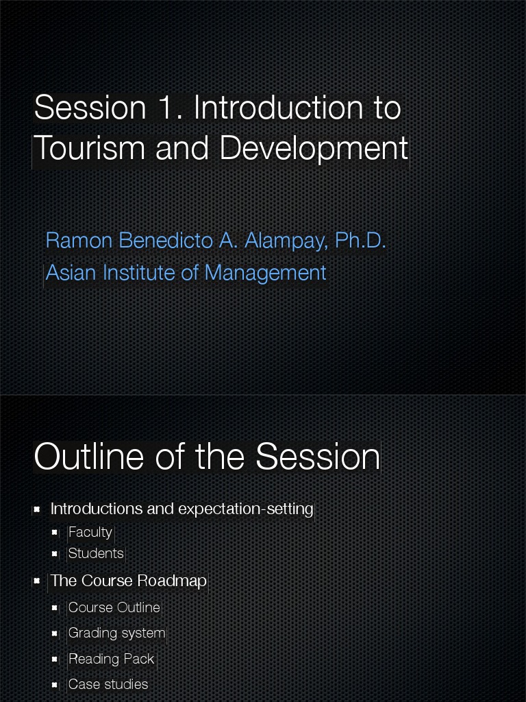 Introduction to Tourism Development | PDF | Tourism | Economies