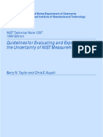 Nist-Tn1297 Gum of Nist Results