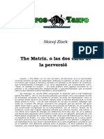 Zizek, Slavoj - The Matrix O Las Dos Caras De La Perversion.doc