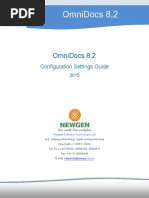 OmniDocs 8.2 Configuration Settings Guide
