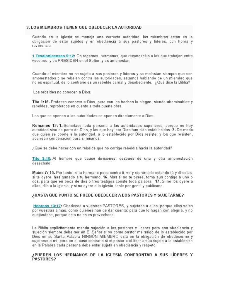 Autoridad en La Iglesia | PDF | San Pedro | Biblia