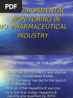 Download ENVIRONMENTAL       MONITORING IN BIO  PHARMACEUTICAL   INDUSTRY   by Sathish Kumar V SN3364215 doc pdf