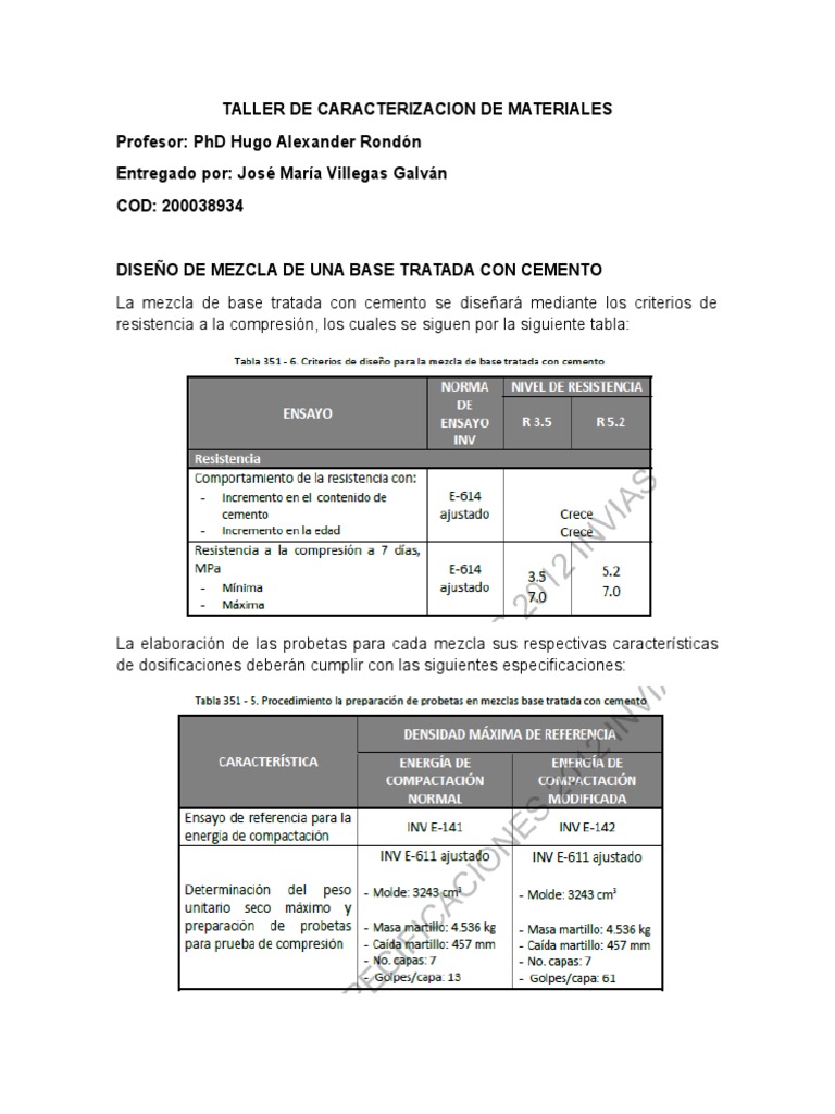 Base Tratada Con Cemento | PDF | Cemento | Riego