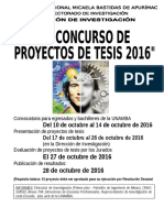 Afiche Concurso Tesis 2016