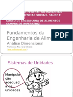 FEA - Aula 1 - Sistemas de Unidades