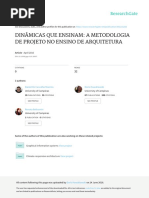Dinamicas Que Ensinam a Metodologia de Projeto
