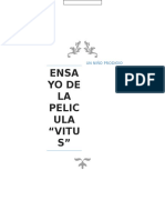 Analisis Pelicula Vitus
