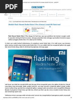 Download Cara Mudah Flash Xiaomi Redmi Note 3 Pro Kenzo Lewat Mi Flash tool - cum2him by ArraafiHendrawan SN336428265 doc pdf