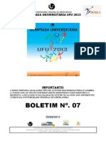 Boletim 7