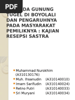 Download Legenda Gunung Tugel Di Boyolali by Ikhsan SN336436131 doc pdf