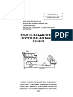 Pemeliharaan Servis Sistem Bahan Bakar Bensin (OKE PUNYA)