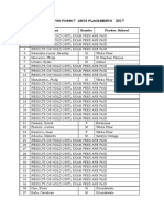 Form Seven Placements