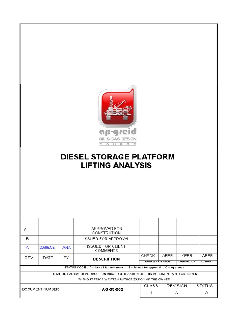 Lifting Analysis Report_template Strength Of Materials Structural Steel