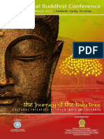 The Journey of The Holy Tree - Cultural Interface Between India and Sri Lanka