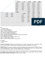 Bus Timings - Kaggadasapura